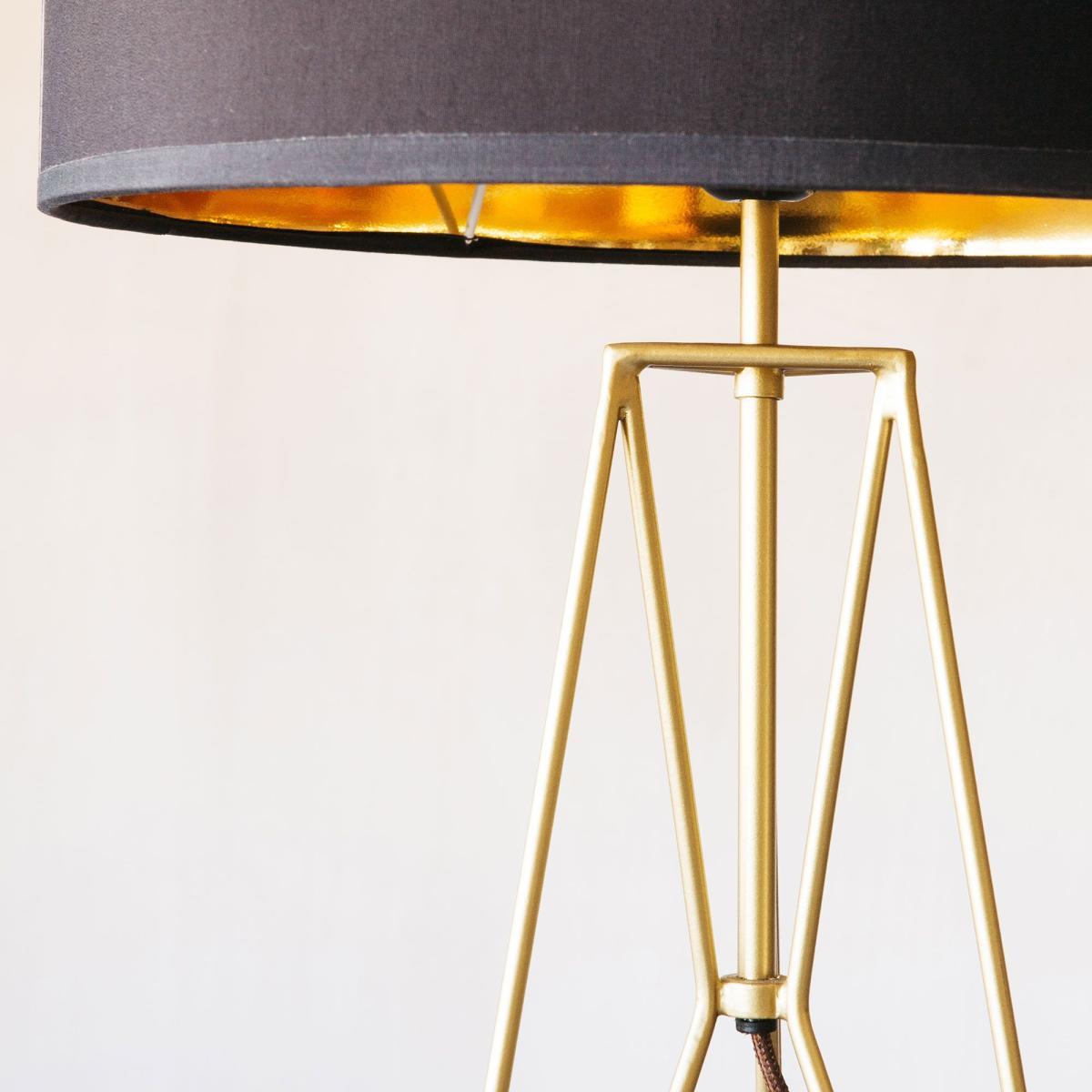 Maxwell Gold Tripod Table Lamp – image 3