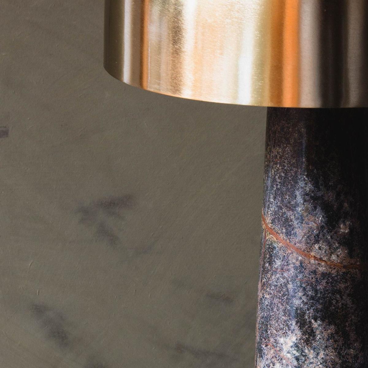 Klaus Marble and Brass Table Lamp – image 2