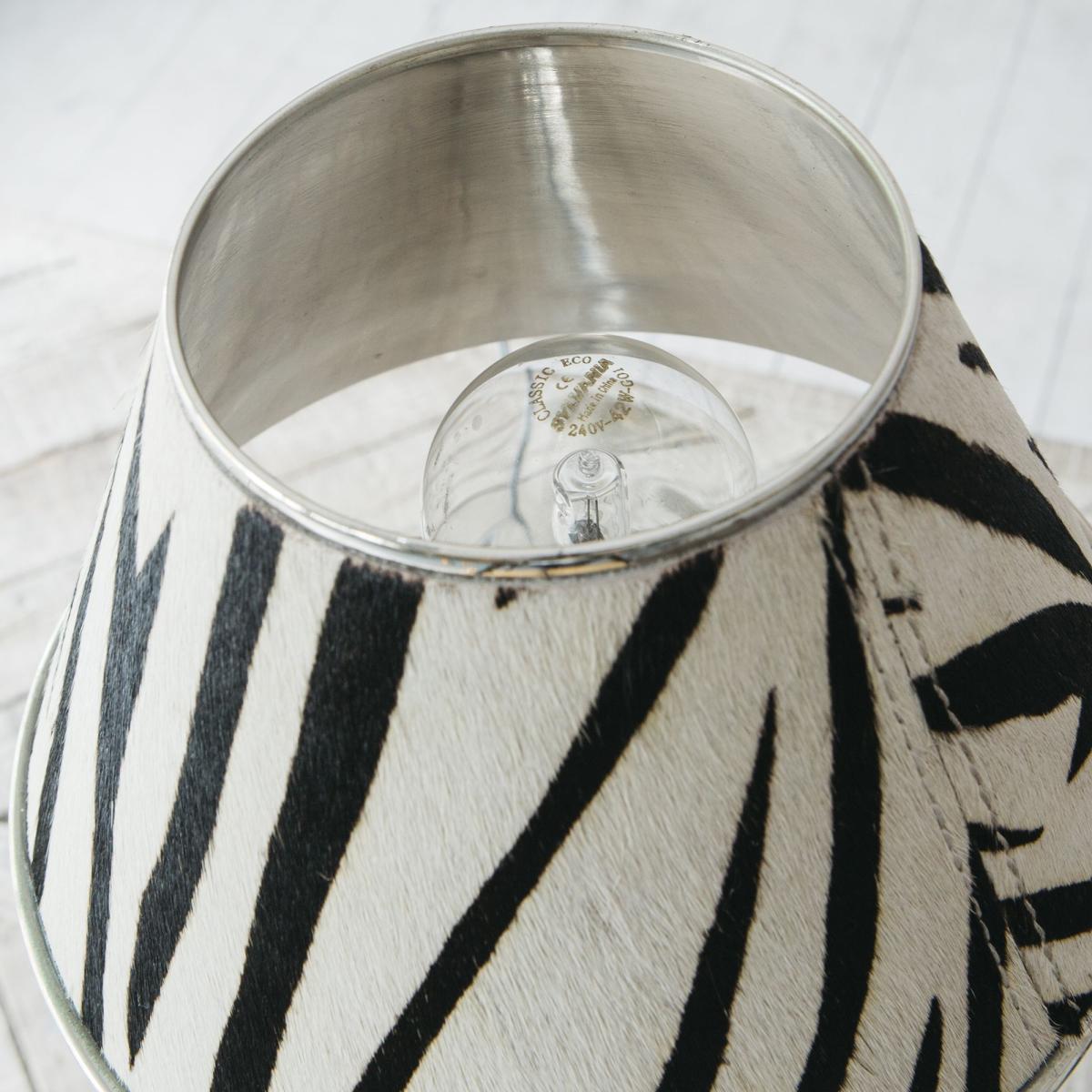 Zebra Shade Table Lamp – image 3