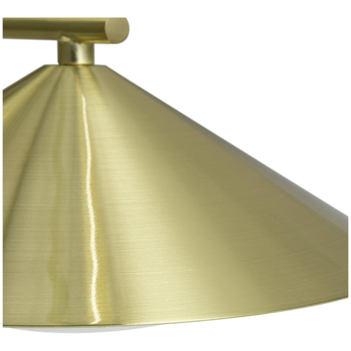 Habitat Brushed 41cm Metal Table Lamp - Brass – image 5