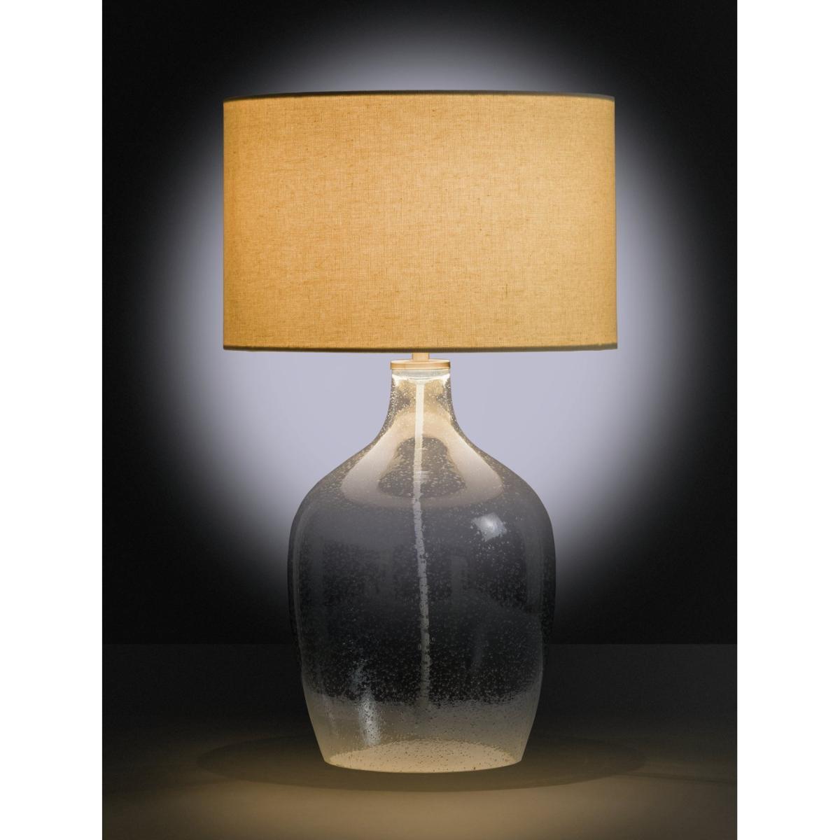 Habitat Abas Bubble Glass Table Lamp - Cream – image 3