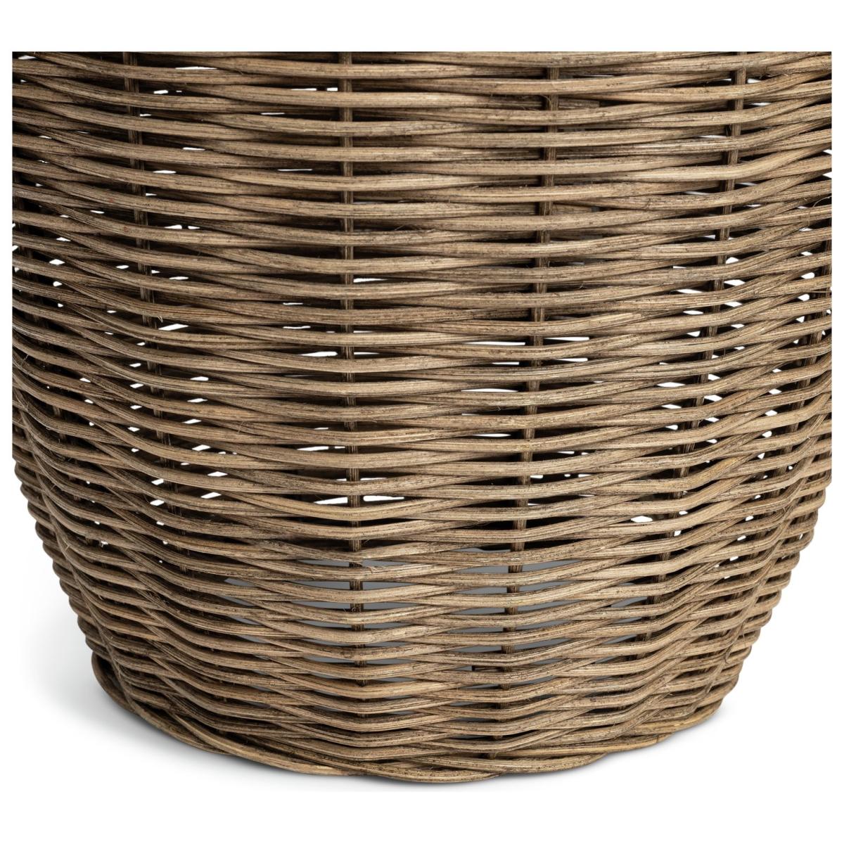 Habitat Wicker Pear 49cm Rattan Table Lamp - Natural – image 6