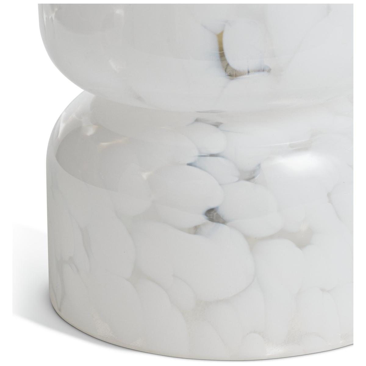 Habitat Confetti Glass Table Lamp - White – image 6