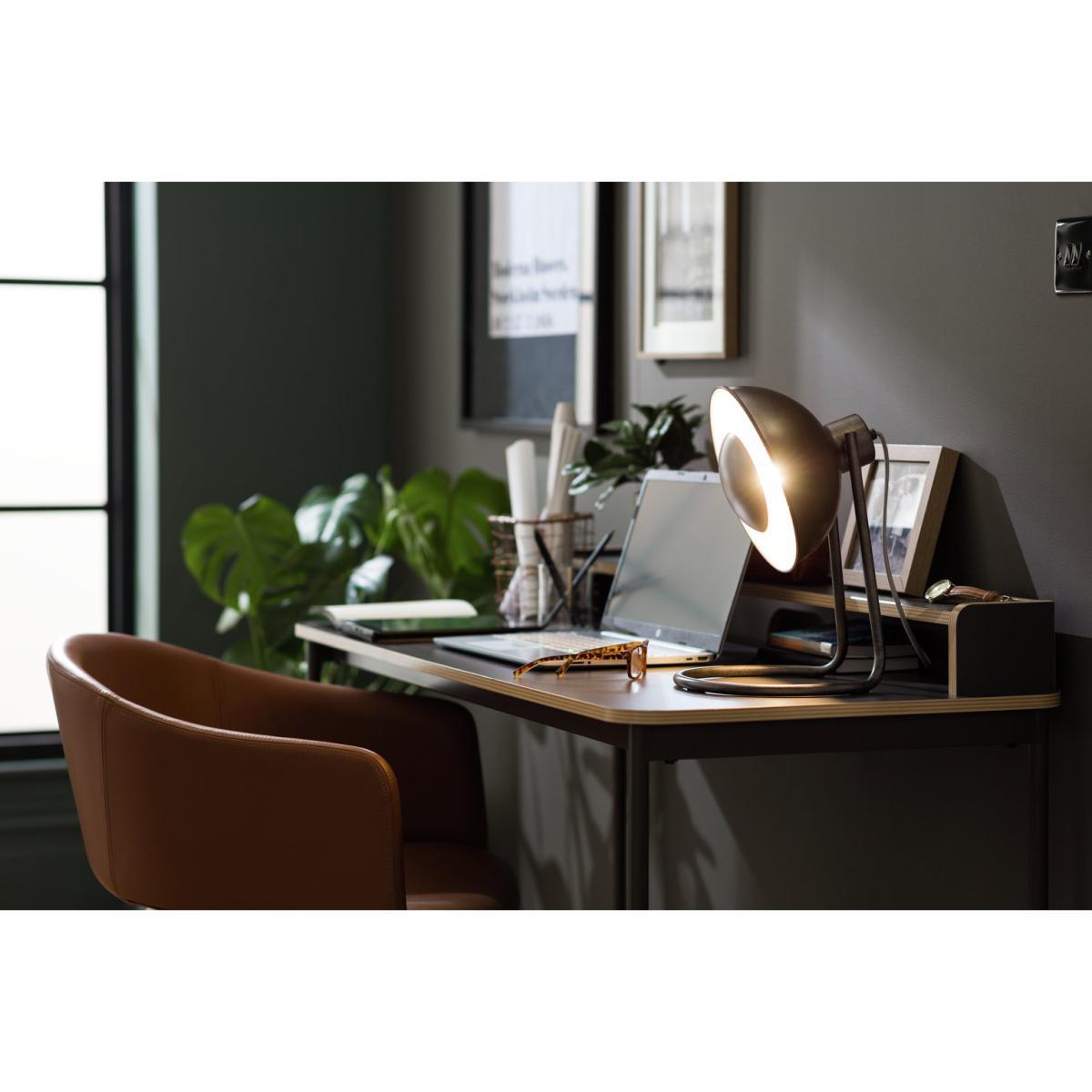 Habitat Back Lit Desk Lamp - Pewter Finish – image 7