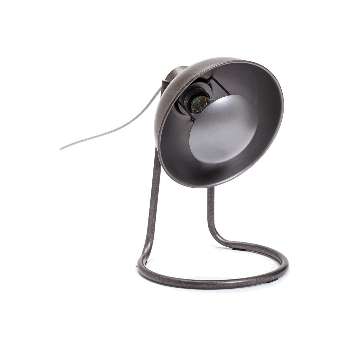 Habitat Back Lit Desk Lamp - Pewter Finish – image 1