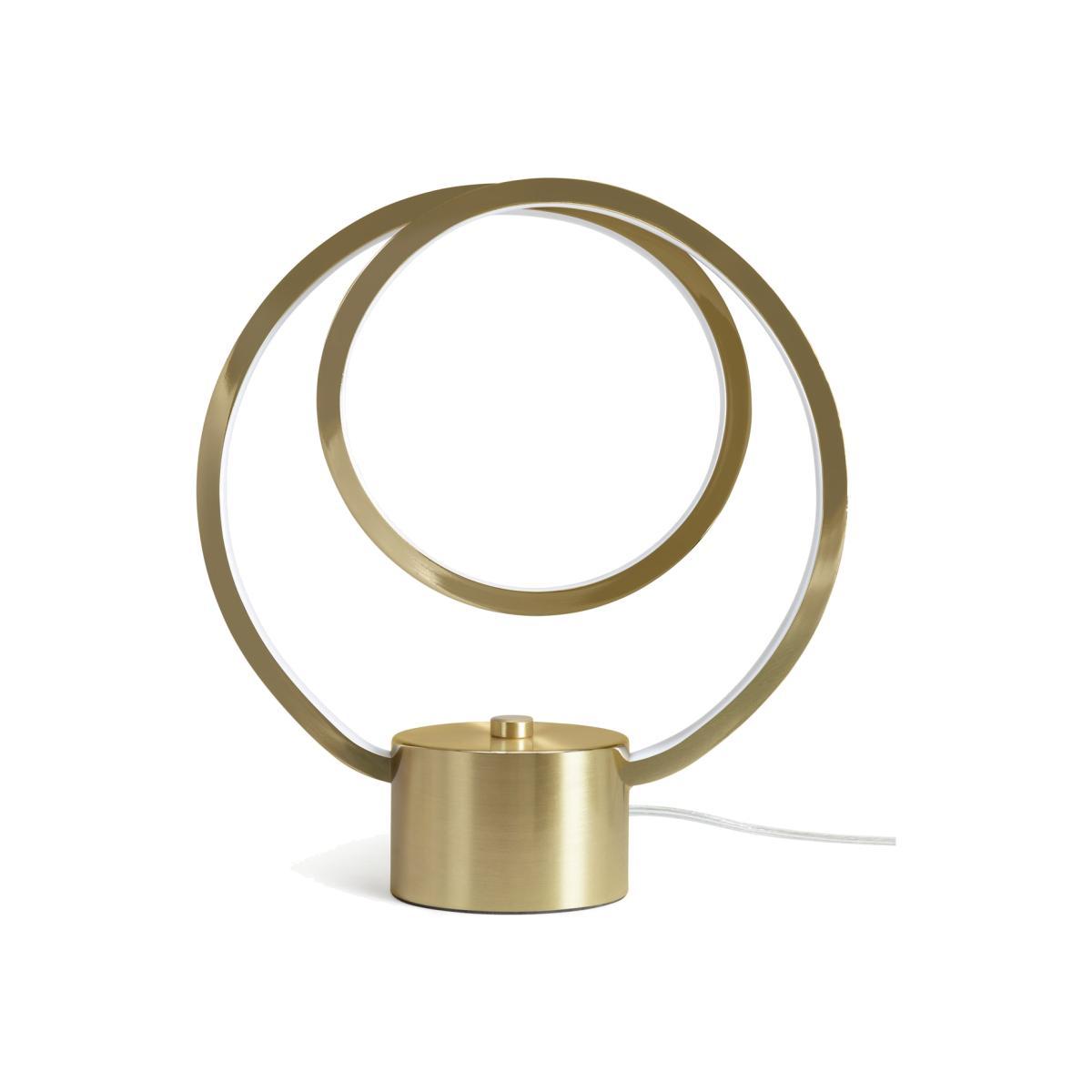 Habitat Pill LED Table Lamp - Brushed Chrome – image 1