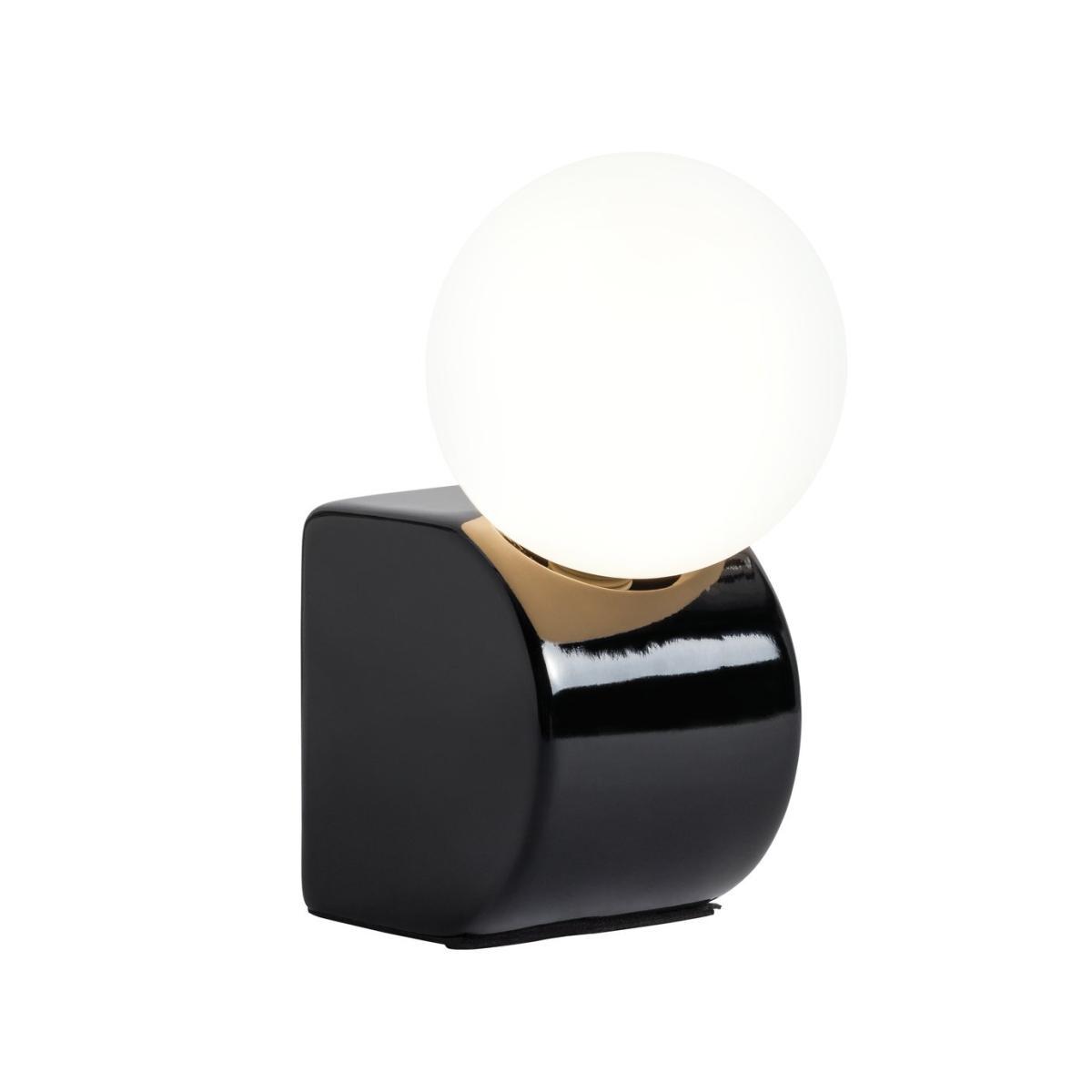 Habitat Vico Opal Table Lamp - Black – image 6
