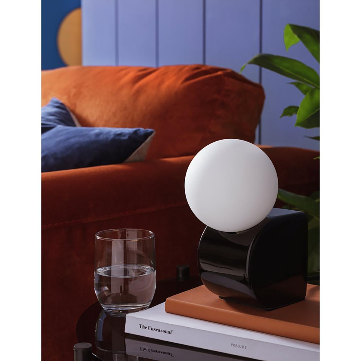 Habitat Vico Opal Table Lamp - Black – image 8