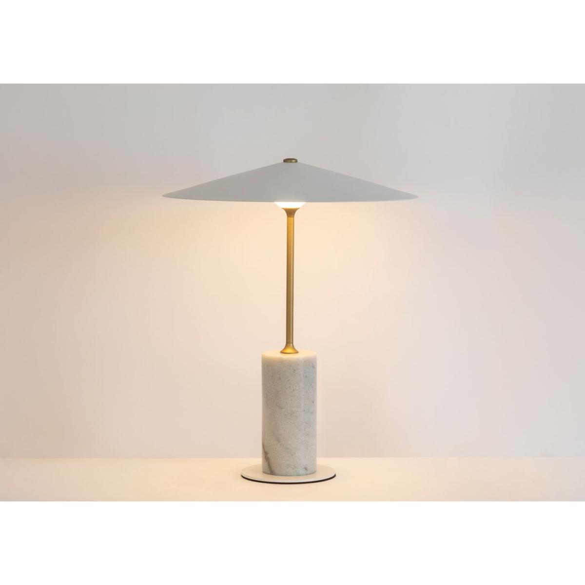 Heal's Selena LED Table Lamp White - Heal's UK Lighting – image 2