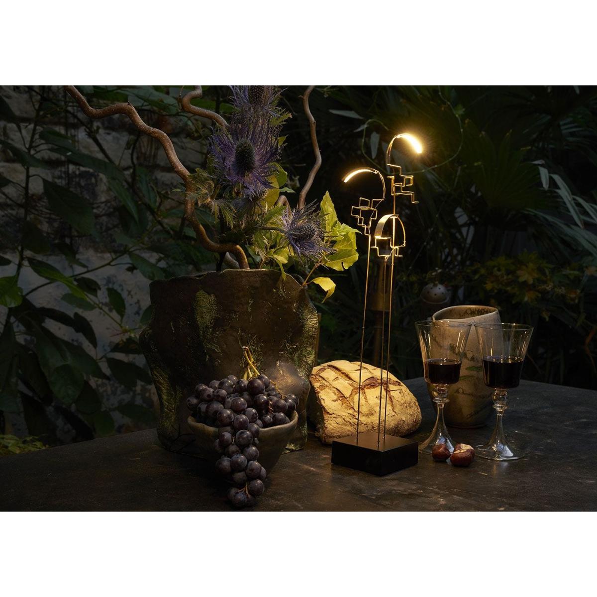 DCW Editions Boucle LED Portable Table Lamp Brass – image 6