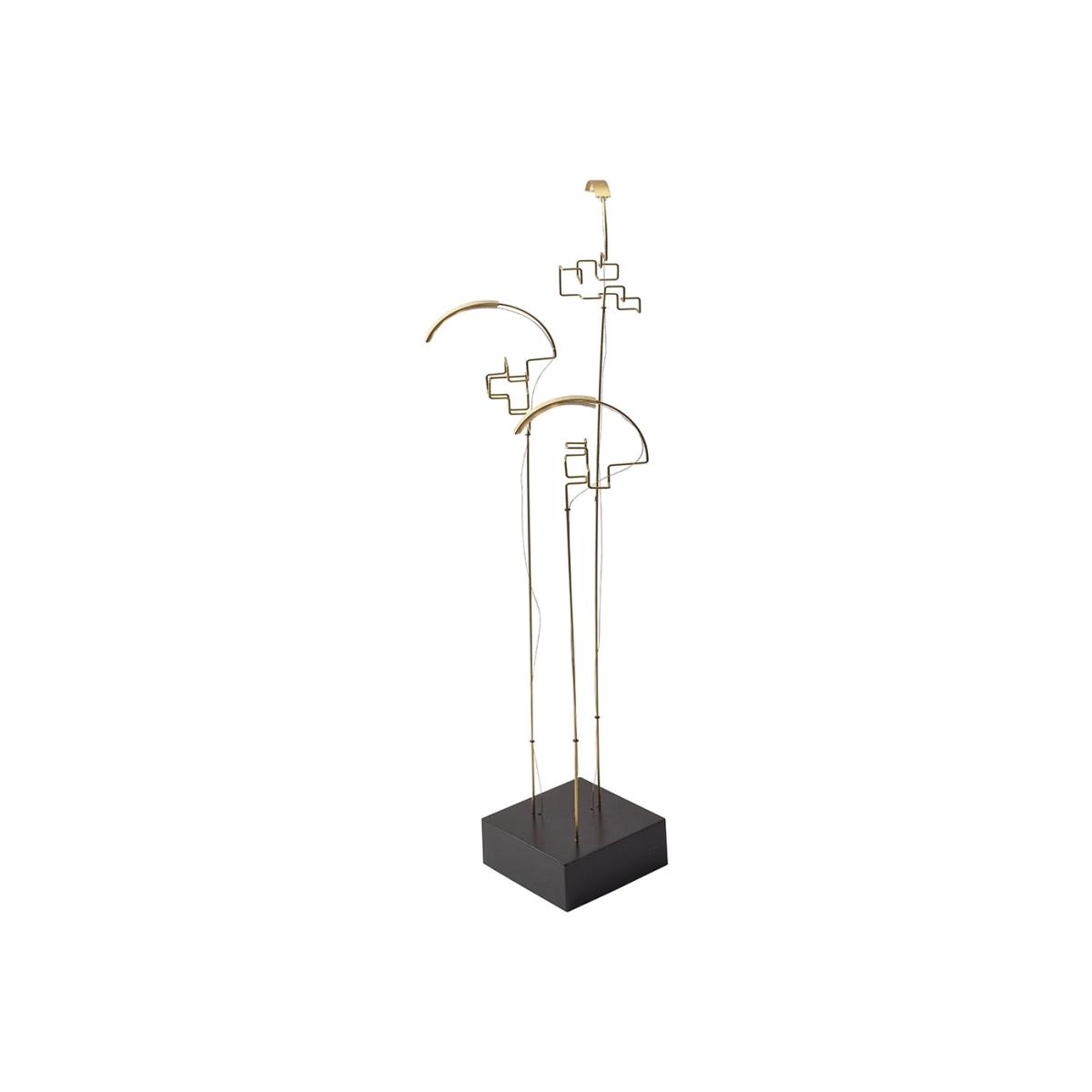 DCW Editions Boucle LED Portable Table Lamp Brass – image 1