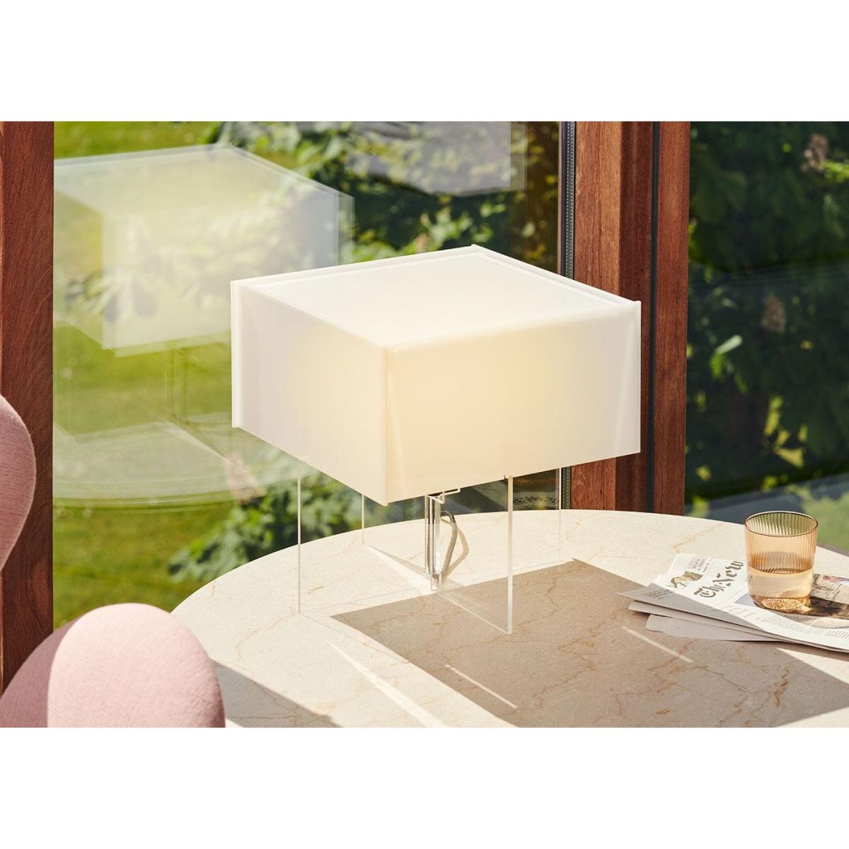 Fritz Hansen Cross Plex Table Lamp Opal Clear – image 2