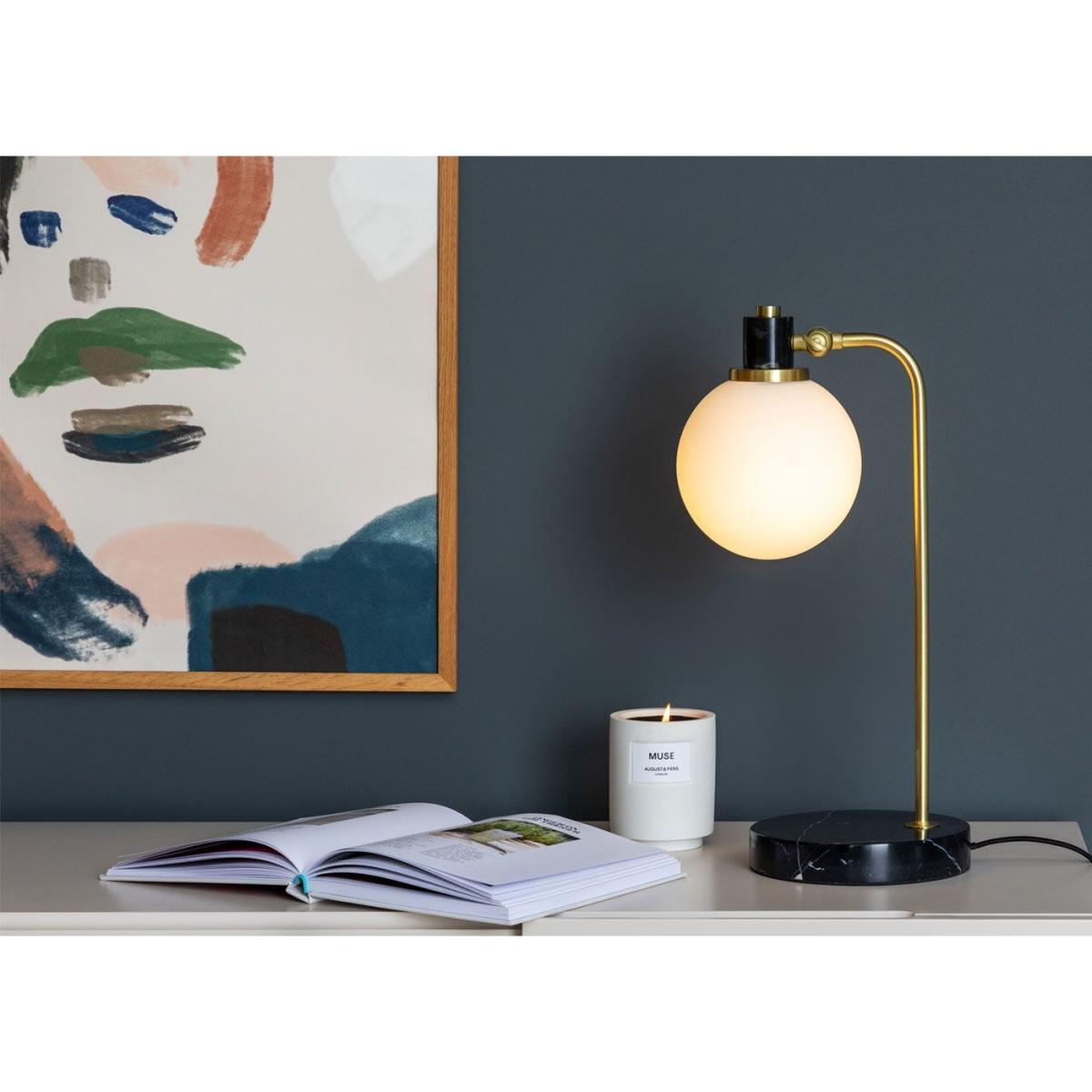 Heal's Globe Glass Desk Lamp Black - Heal's UK Lighting – image 2