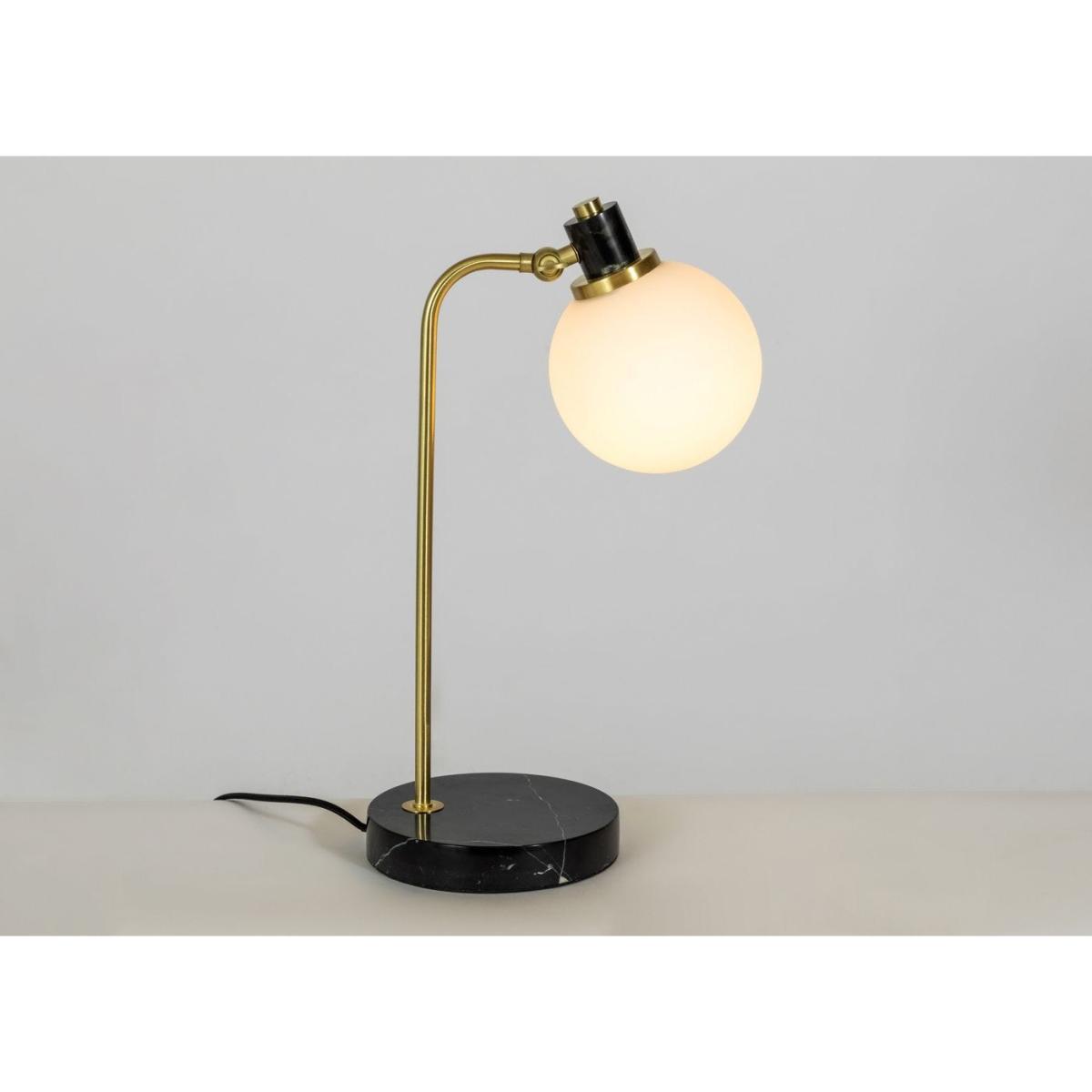 Heal's Globe Glass Desk Lamp Black - Heal's UK Lighting – image 3