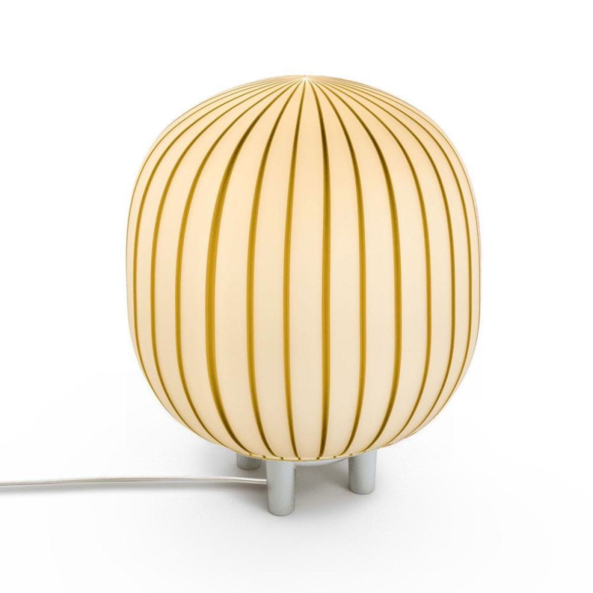 Established & Sons Filigrana T2 Cylinder Table Lamp White Tobacco - Heal's UK Lighting – image 4