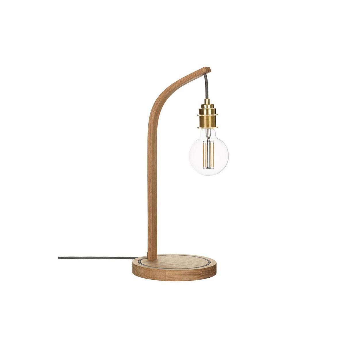 Heal's Mooring Table Lamp Oak Red Flex - Heal's UK Lighting – image 4