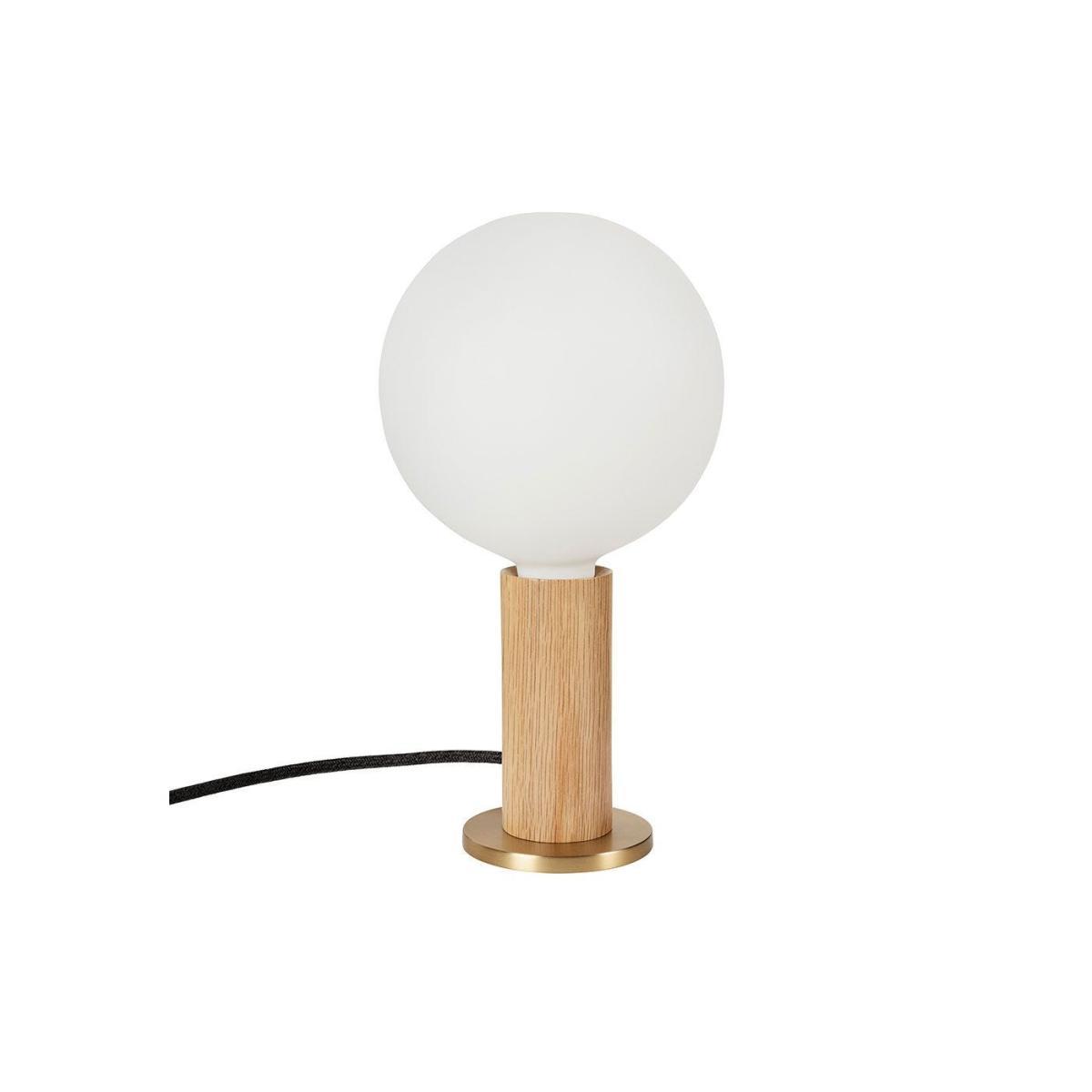 Tala Knuckle Table Lamp Walnut with Sphere IV Bulb - Heal's UK Lighting – image 3