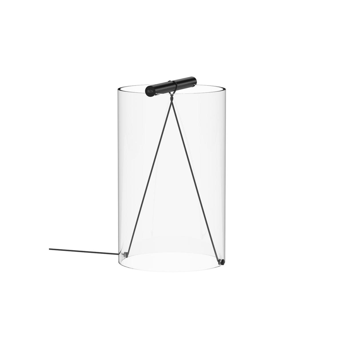 Flos To Tie T2 LED Table Lamp Matt Black – image 2