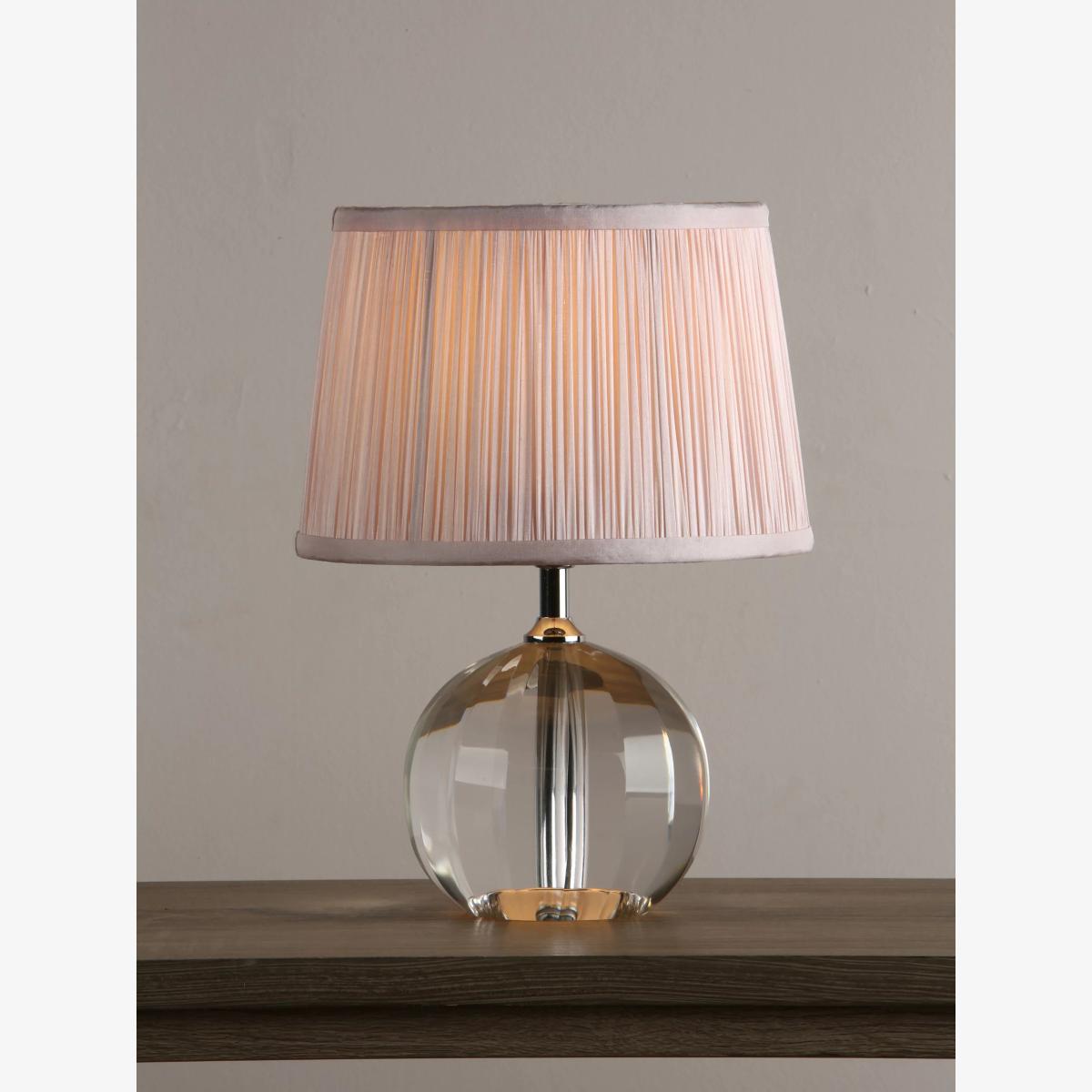 Laura Ashley Lydia Crystal Ball Table Lamp, Clear – image 1