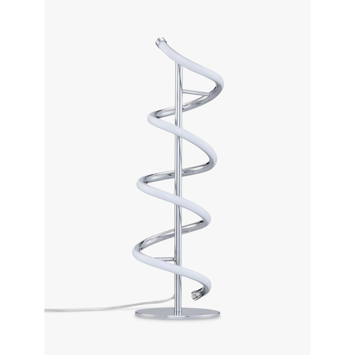 John Lewis & Partners Zena LED Twist Table Lamp, Polished Chrome – image 2