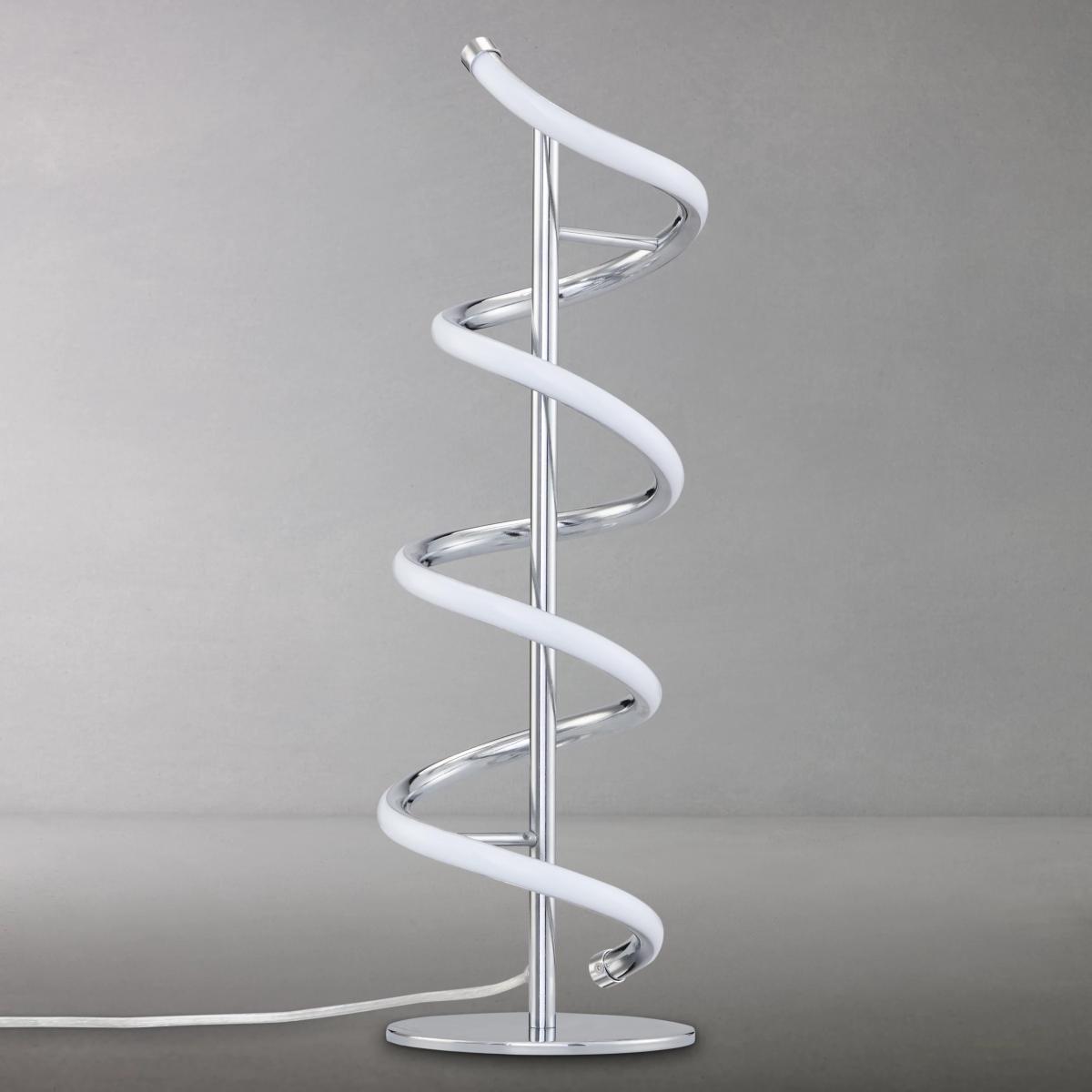 John Lewis & Partners Zena LED Twist Table Lamp, Polished Chrome – image 3