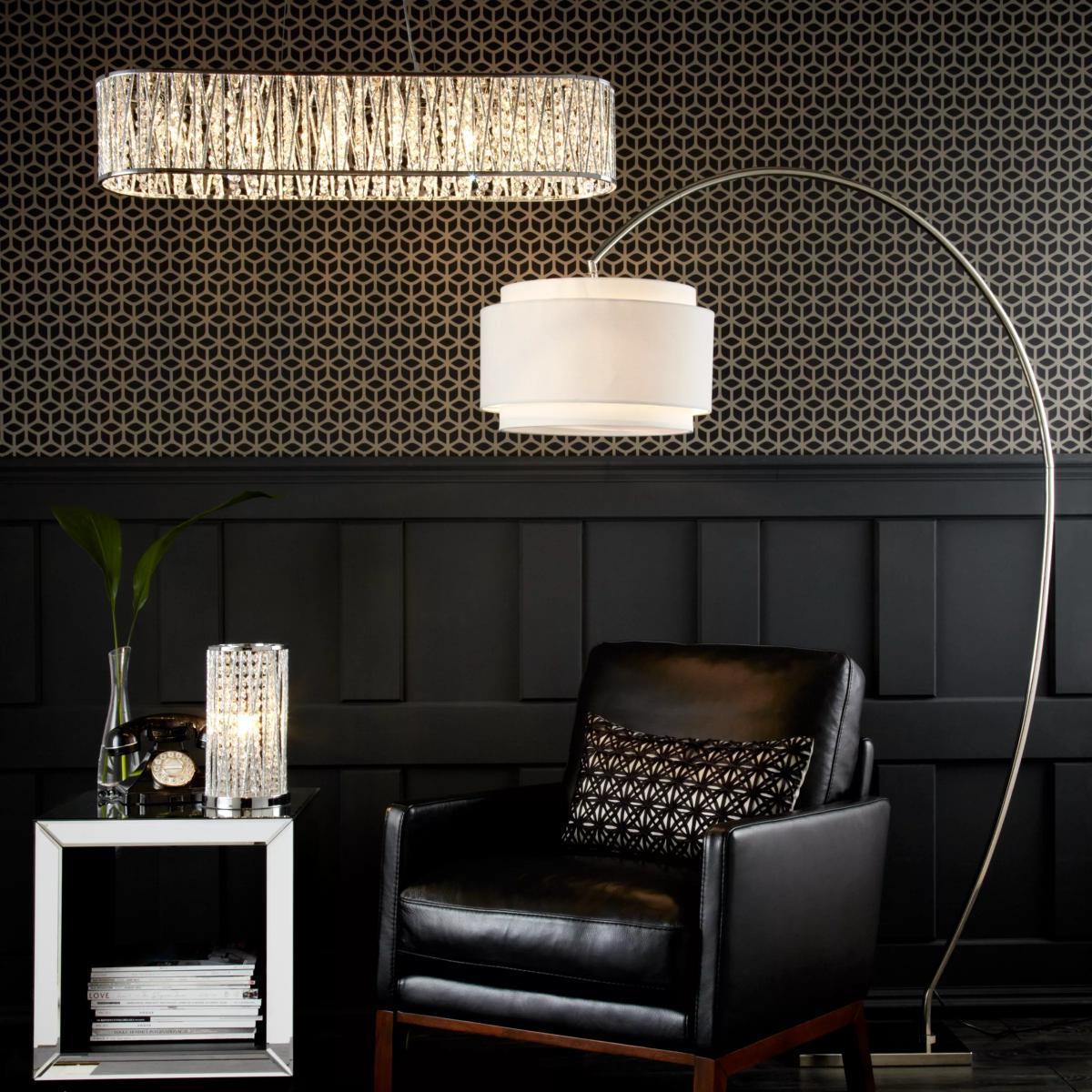 John Lewis & Partners Emilia Crystal Table Lamp, Clear – image 5