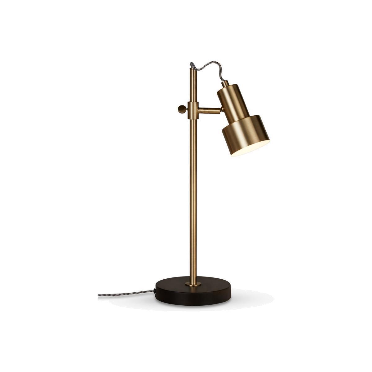 John Lewis & Partners Shelby Desk Lamp, Brass – image 1