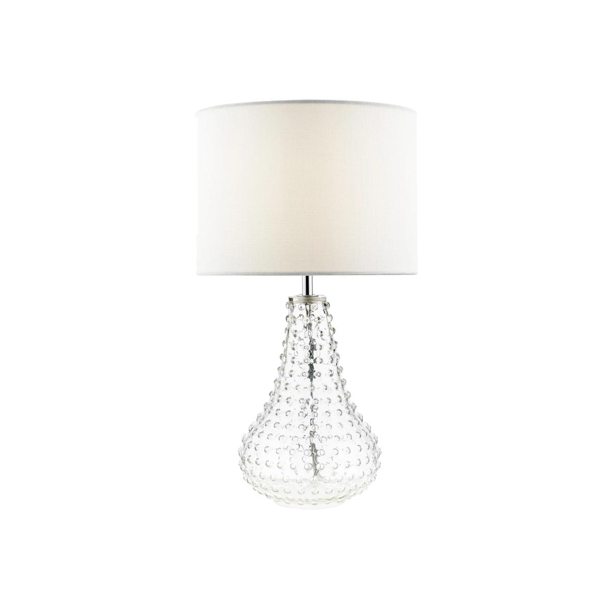 Där Kristina Textured Glass Table Lamp, Clear – image 1