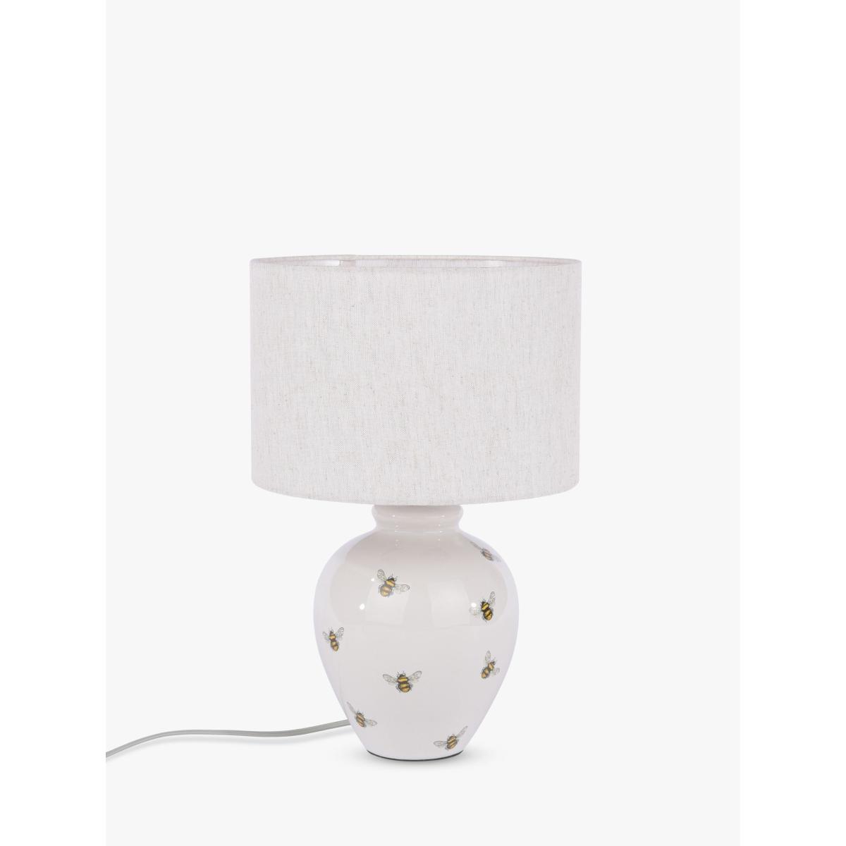 John Lewis Bee Ceramic Table Lamp, Natural – image 2