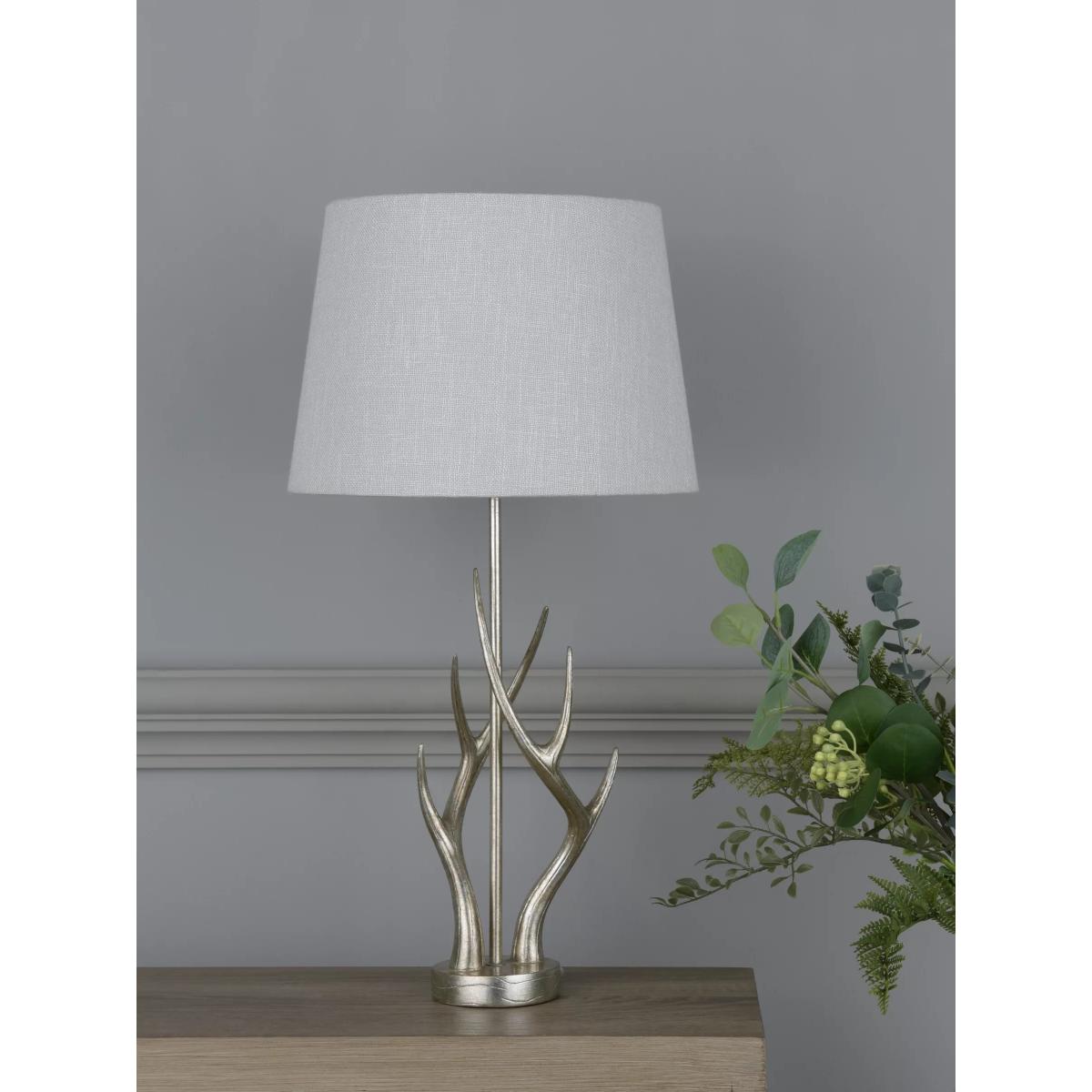 Laura Ashley Mulroy Antler Table Lamp, Champagne – image 2