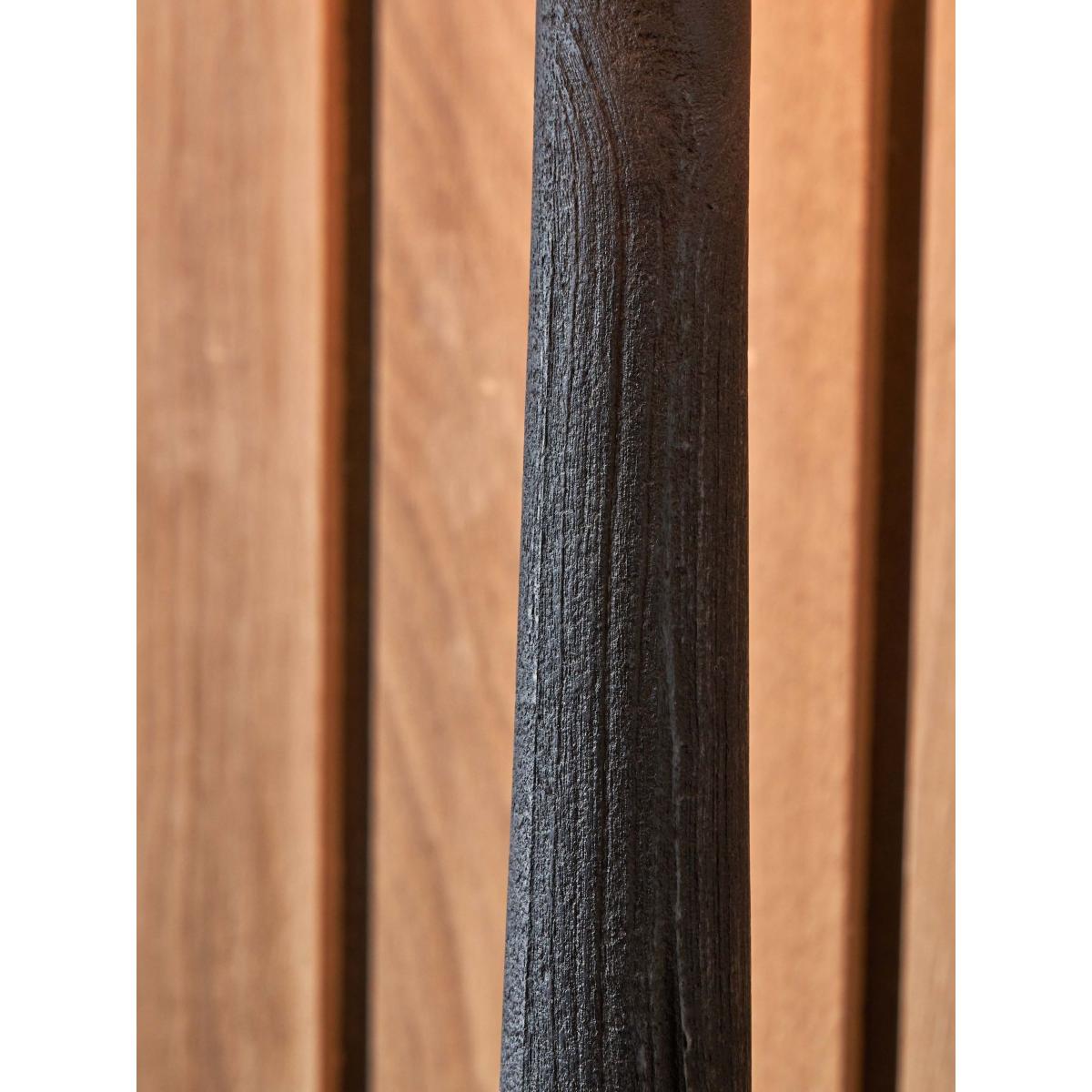 Pacific Lifestyle Marin Black Wooden Table Lamp, Black – image 4