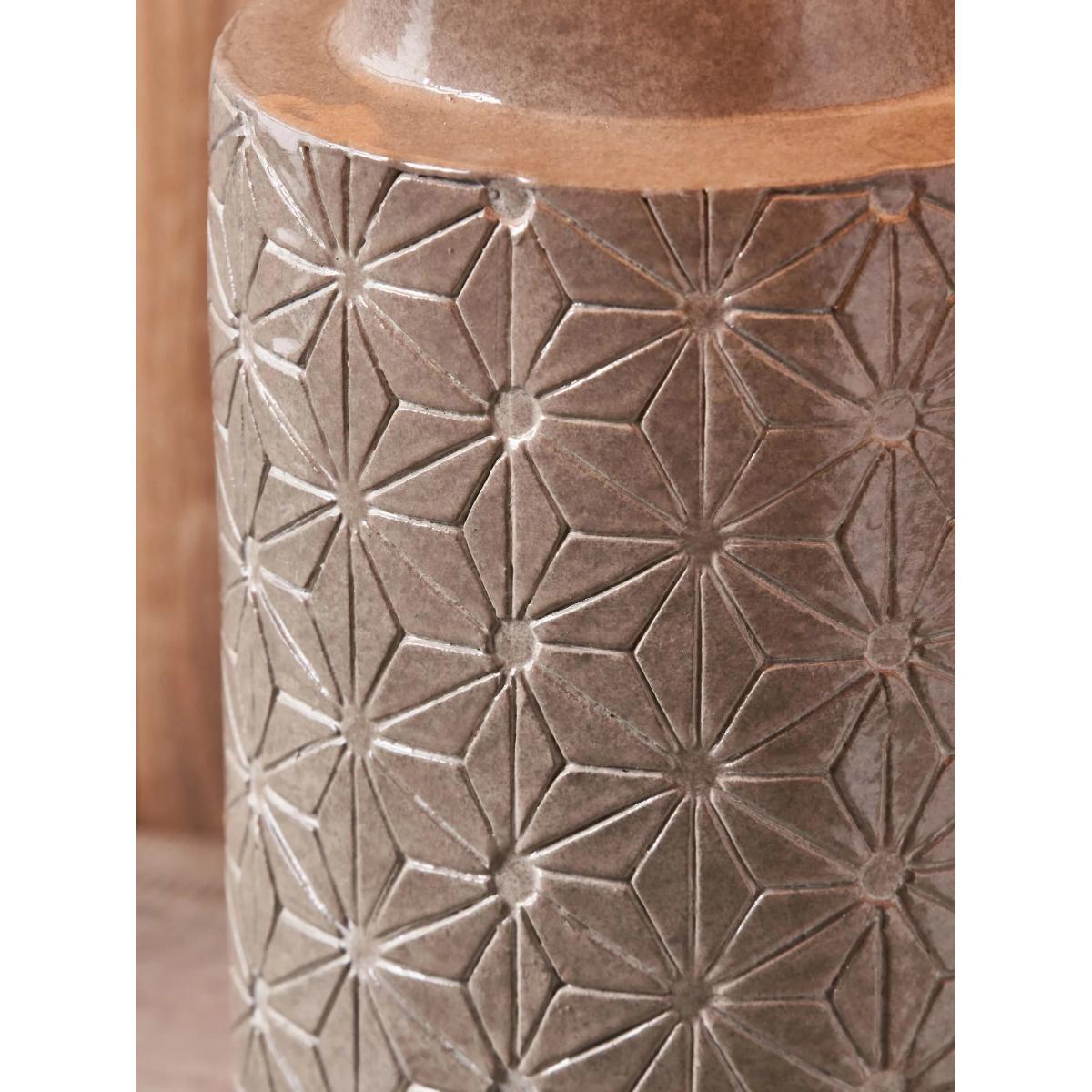 Pacific Lifestyle Sidra Grey Table Lamp, Natural – image 4