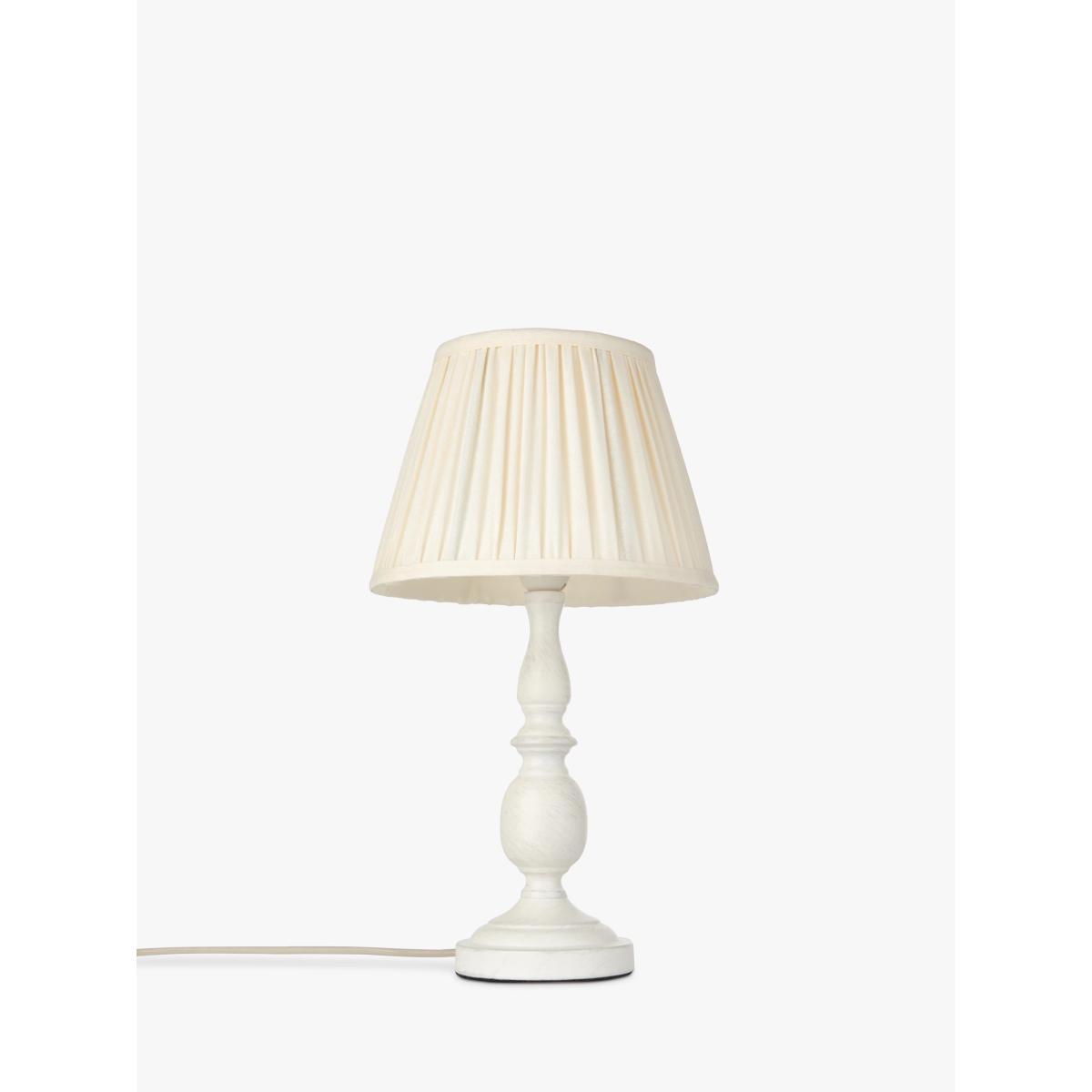 John Lewis Carlita Table Lamp, Distressed Ivory – image 3