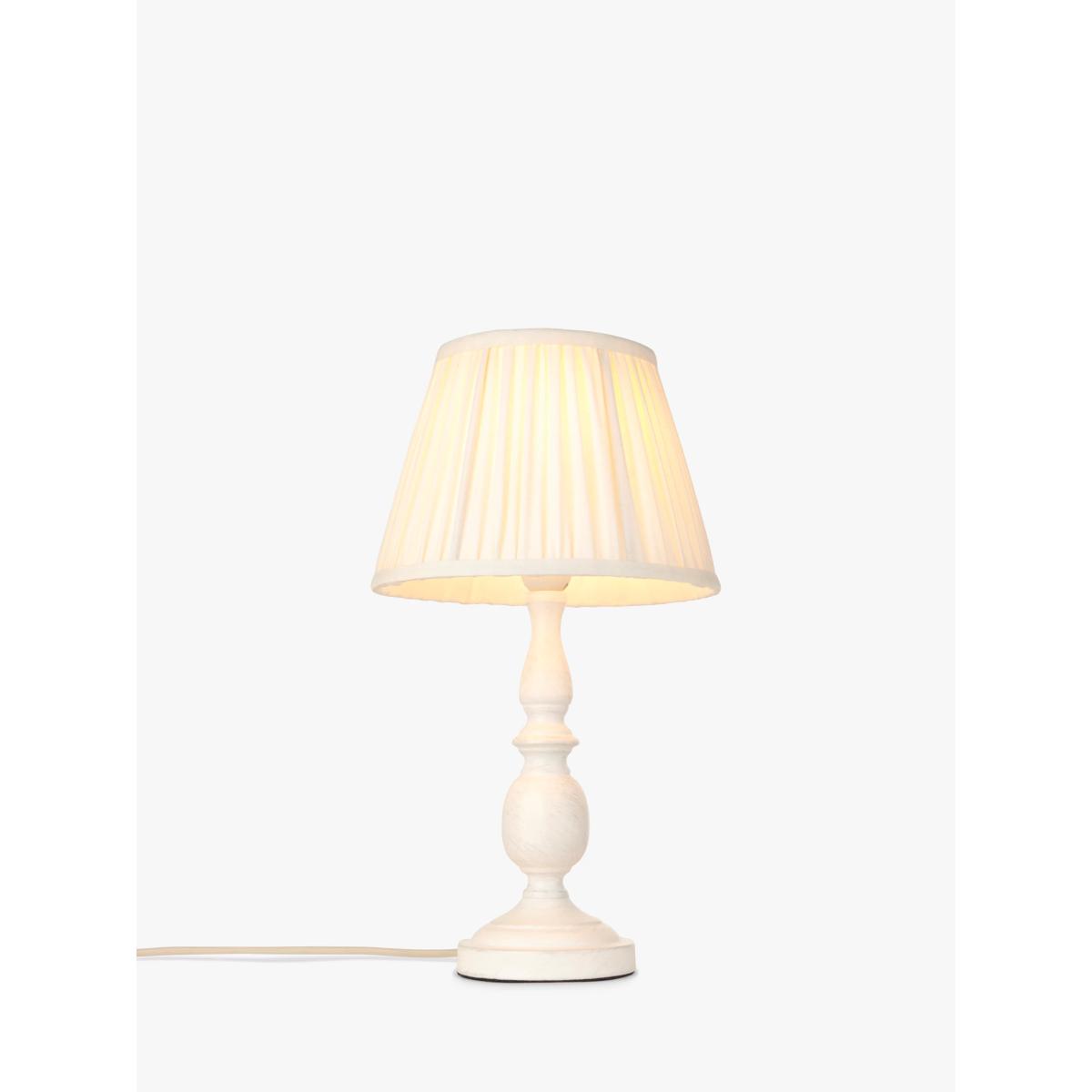John Lewis Carlita Table Lamp, Distressed Ivory – image 4