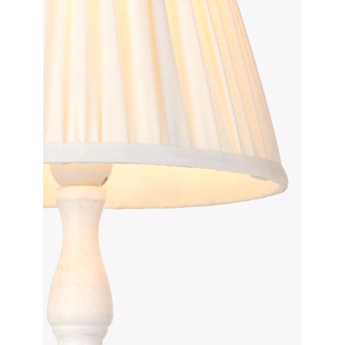 John Lewis Carlita Table Lamp, Distressed Ivory – image 6