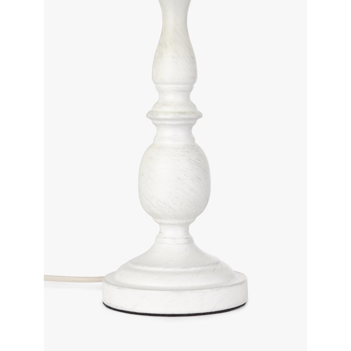 John Lewis Carlita Table Lamp, Distressed Ivory – image 7