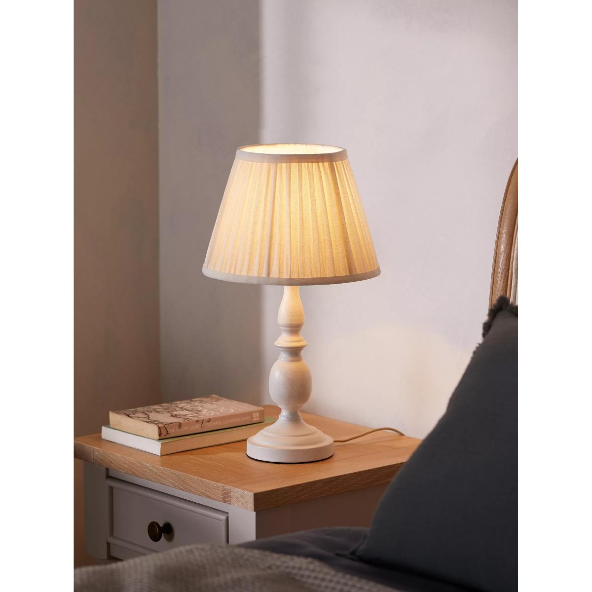 John Lewis Carlita Table Lamp, Distressed Ivory – image 9