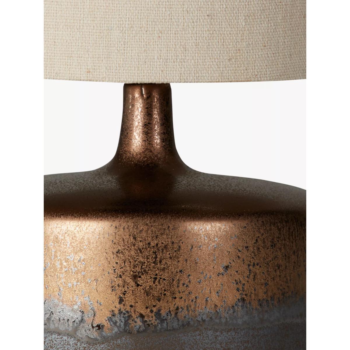 John Lewis & Partners Delaney Metallic Glaze Ceramic Table Lamp, Set of 2 – image 5