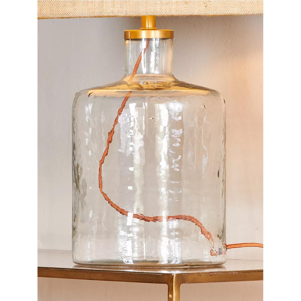 Nkuku Edina Glass Table Lamp Base – image 2