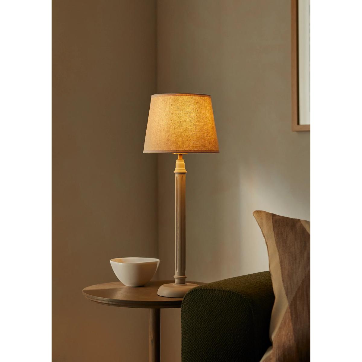 John Lewis Complete Table Lamp, Light Brown – image 2