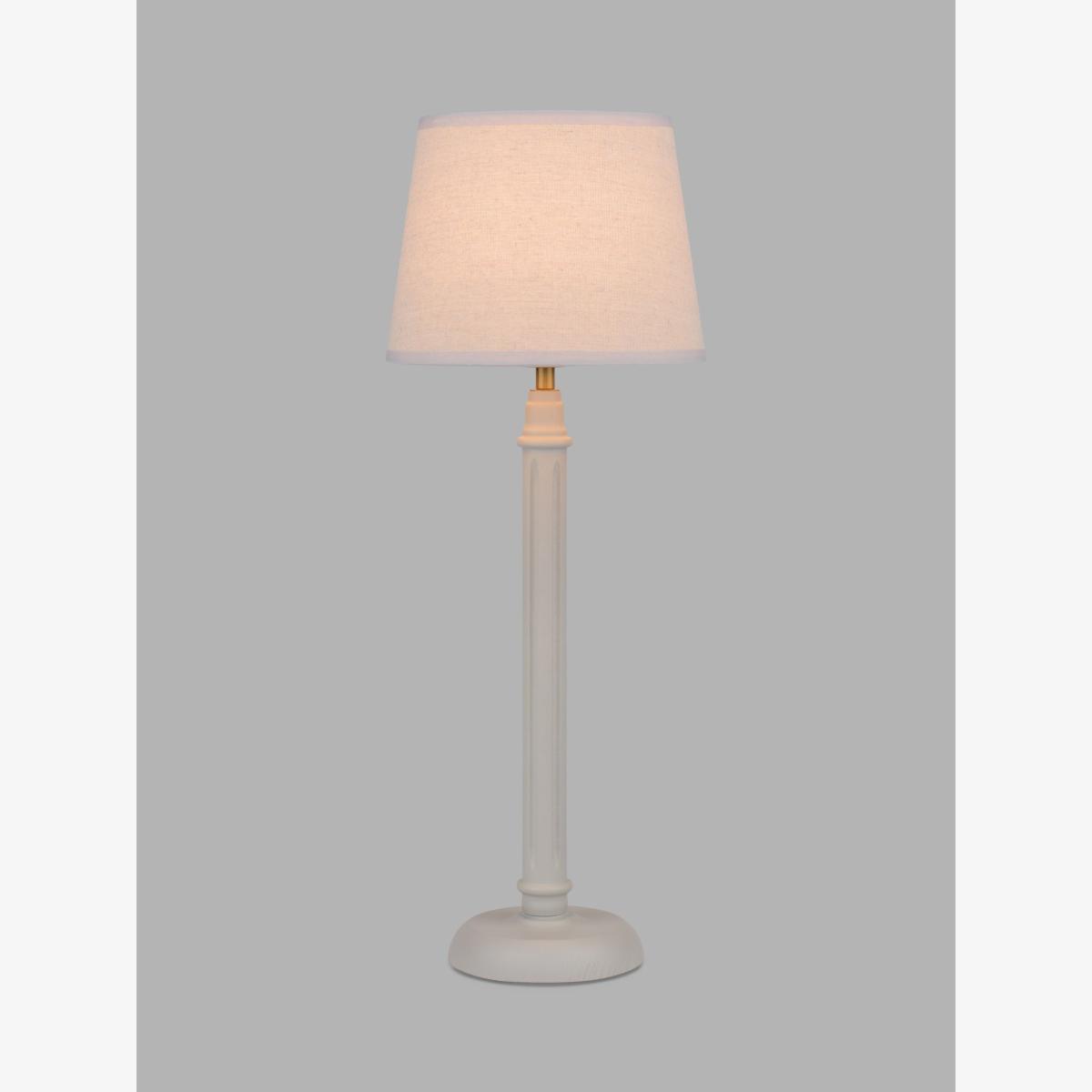 John Lewis Complete Table Lamp, Light Brown – image 1