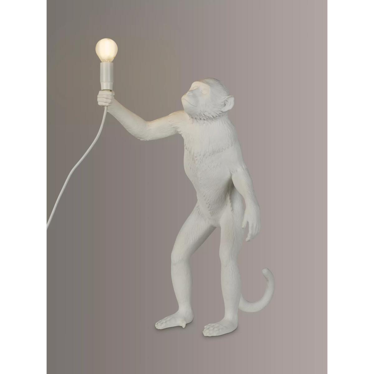 Seletti Standing Monkey Table Lamp, White – image 2