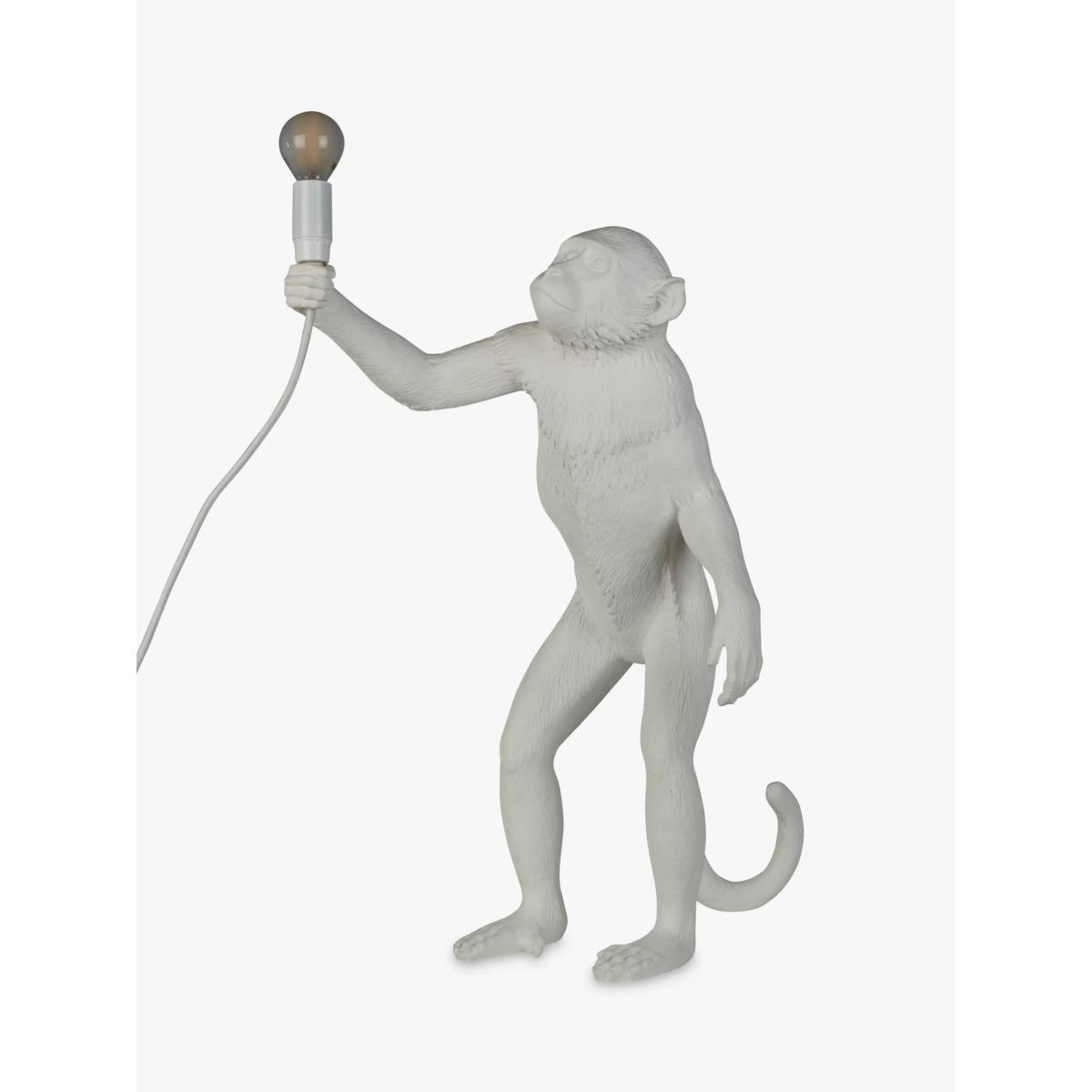 Seletti Standing Monkey Table Lamp, White – image 3