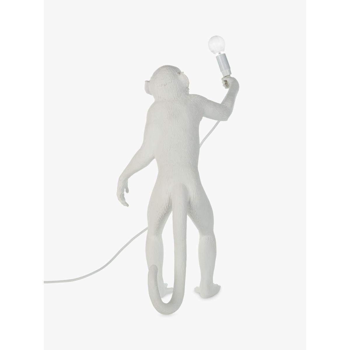 Seletti Standing Monkey Table Lamp, White – image 5