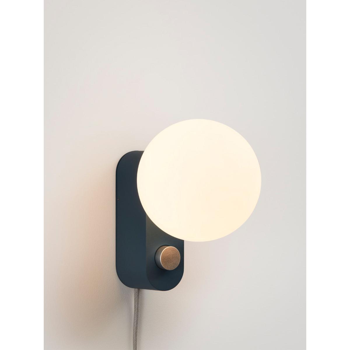 Tala Alumina Table/Wall Lamp with Sphere IV ES LED Dim to Warm Globe Bulb – image 4