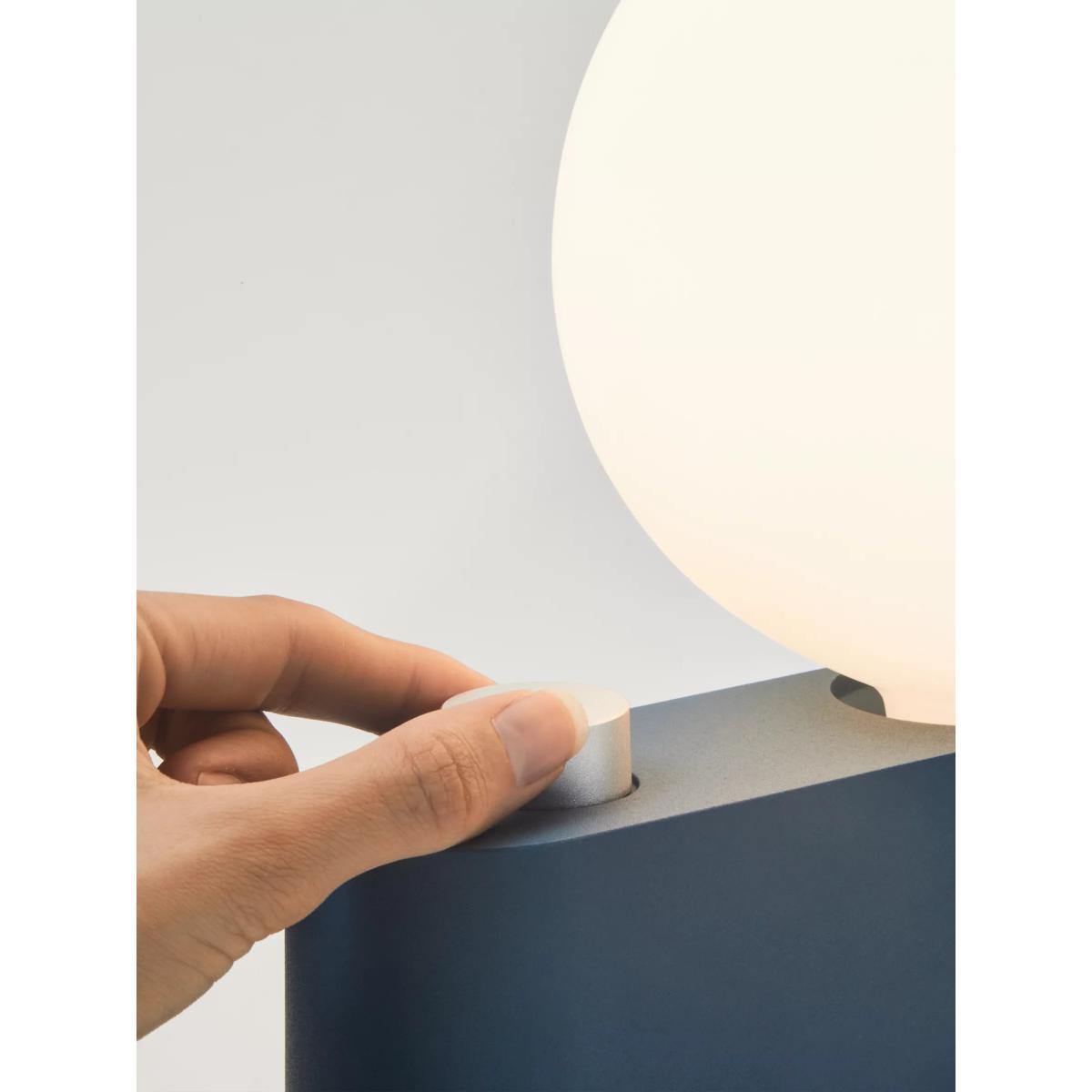 Tala Alumina Table/Wall Lamp with Sphere IV ES LED Dim to Warm Globe Bulb – image 5