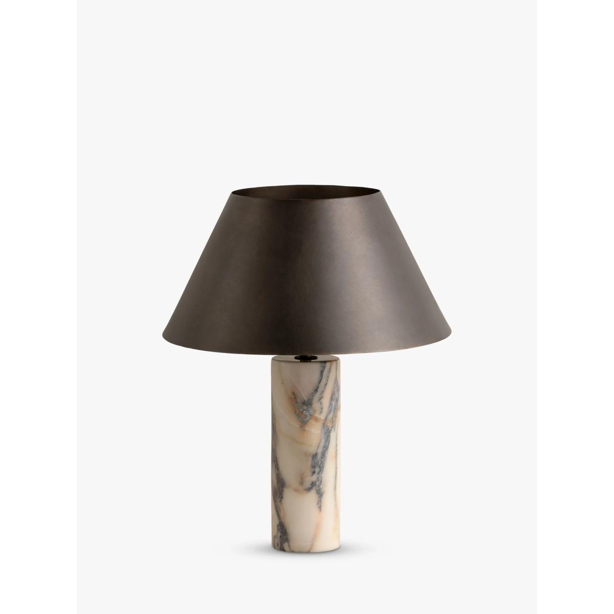 Lights & Lamps Cline Marble Table Lamp, Bronze – image 2