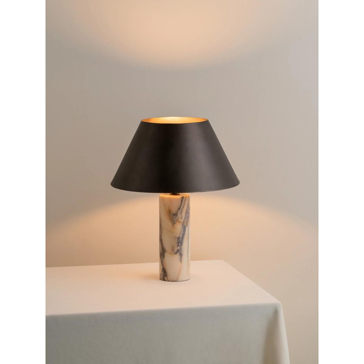 Lights & Lamps Cline Marble Table Lamp, Bronze – image 3