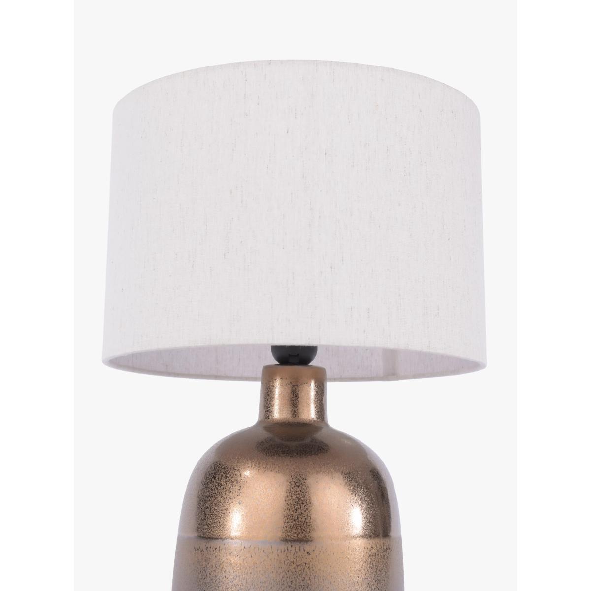 John Lewis & Partners Delaney Tall Table Lamp, Metallic Brass – image 3