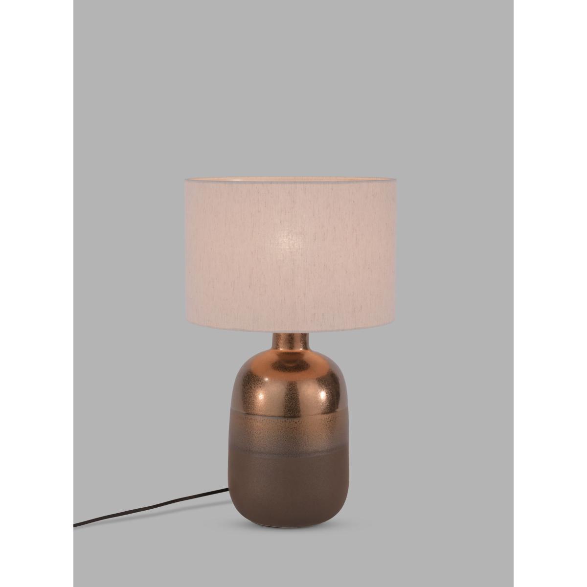 John Lewis & Partners Delaney Tall Table Lamp, Metallic Brass – image 1